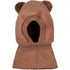 Mikk-Line Airwool Balaclava w Knit Wool Burlwood